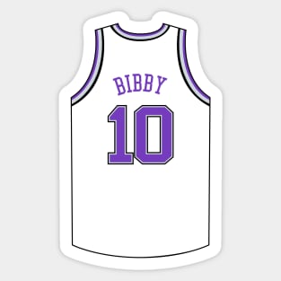 Mike Bibby Sacramento Jersey Qiangy Sticker